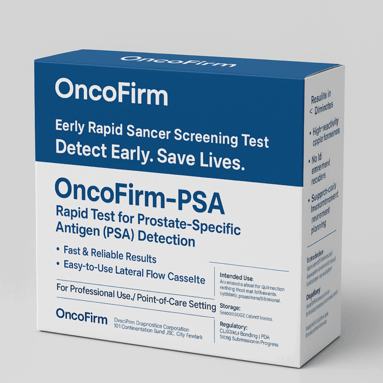 OncoFirm-PSA Rapid Test for Prostate-Specific Antigen (PSA) Detection