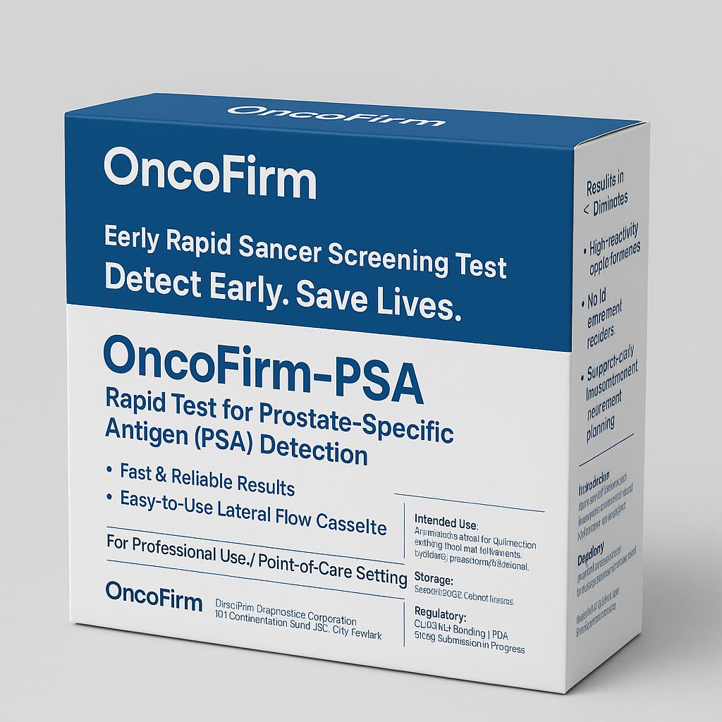 OncoFirm-PSA Rapid Test for Prostate-Specific Antigen (PSA) Detection